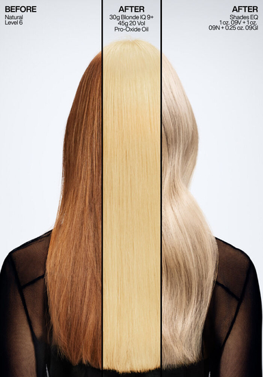 Redken Blonde IQ 9+ Calibrated Anti-Brass Lightener – Up to 9 Levels of Lift (2 lb.)