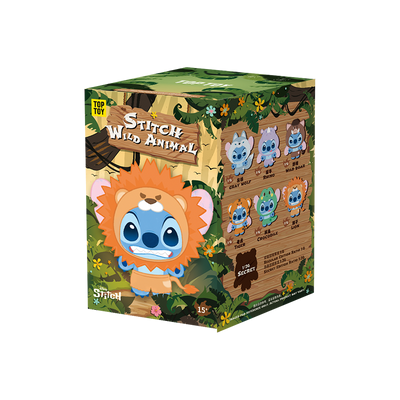TOPTOY Stitch Wild Animal Series Plush Blind Box