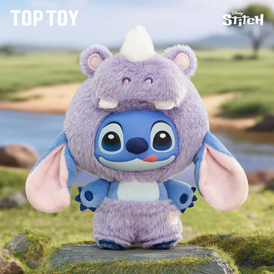 TOPTOY Stitch Wild Animal Series Plush Blind Box - One Box(Random)