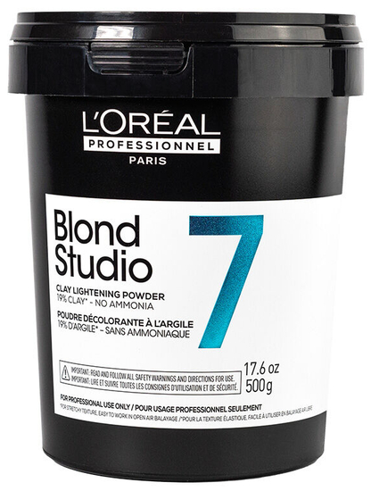 L'Oréal Professionnel Blond Studio Clay 7 Lightener (17.6 oz.)