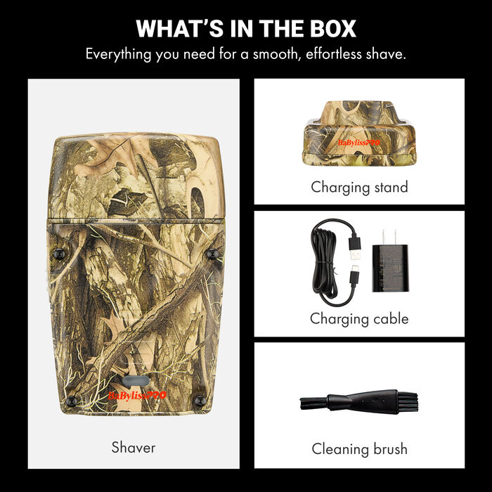 BaBylissPRO® Limited Edition Camo Collection LO-PROFX Compact Single-Foil Shaver