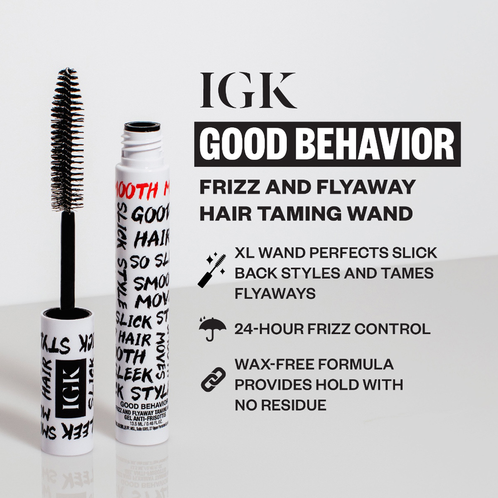 IGK Good Behaviour Frizz & Flyaway Hair Taming Wand