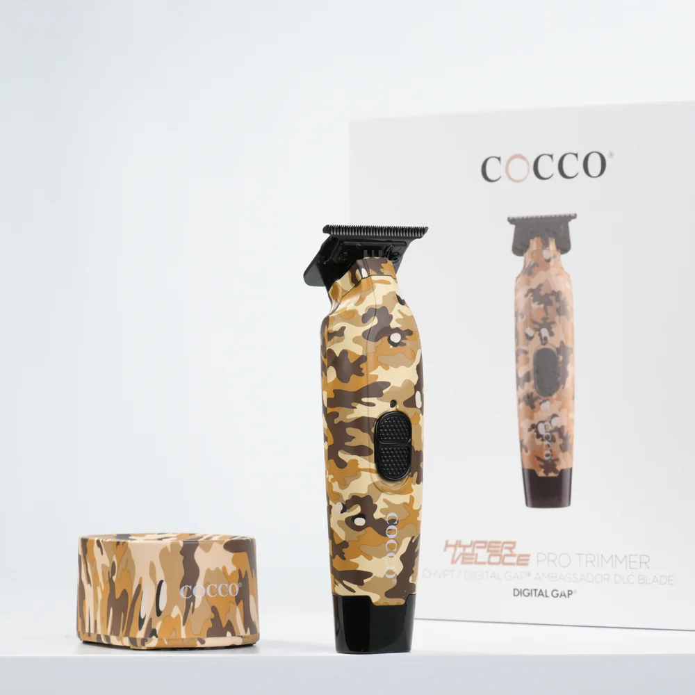 Cocco Hair Professional Hyper Veloce Pro Trimmer (Camo)
