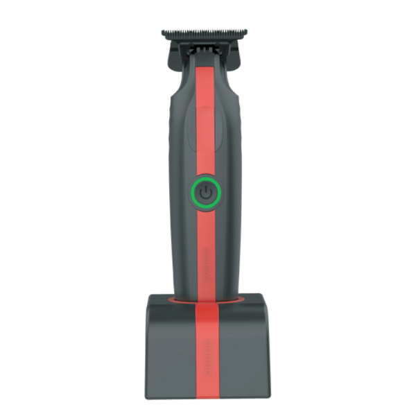 Cocco Hair Professional Veloce Lite Clipper, Trimmer & Shaver Set (Black/Red)