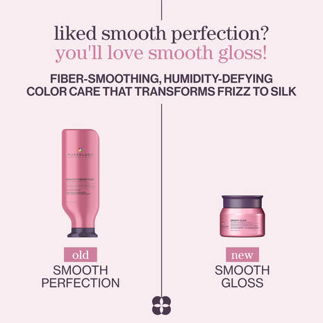 Pureology Smooth Gloss Anti-Frizz Treatment Hair Mask for Frizzy, Colour-Treated Hair