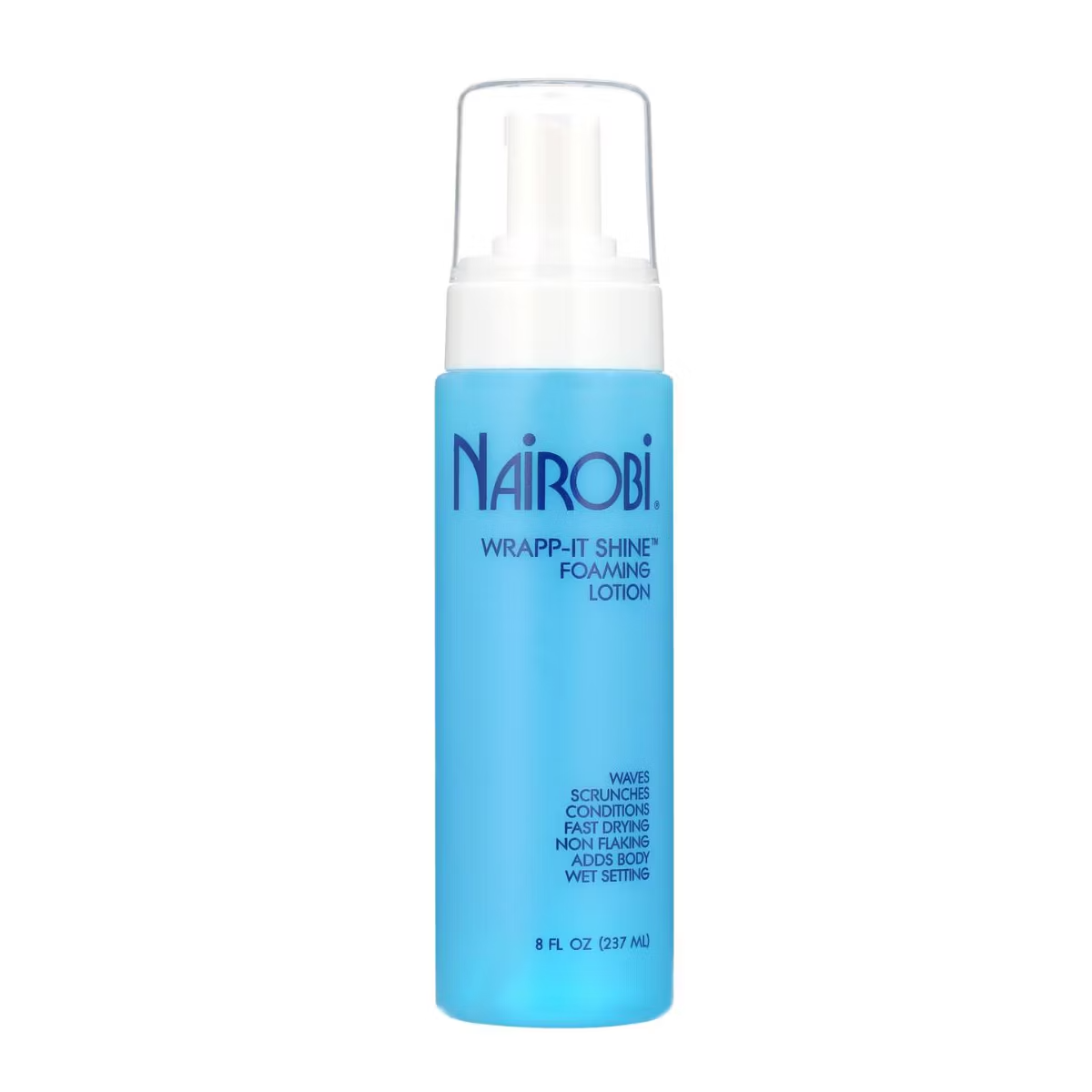 Nairobi Wrapp-It Shine Foaming Lotion for Hair Wrapping & Setting 8 oz