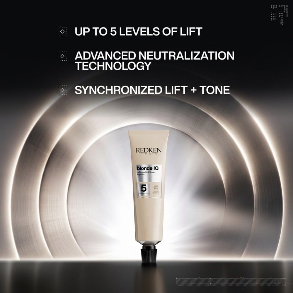 バイオプランタ　ハイドラビット　クリーム Redken Blonde IQ 5 Calibrated Anti-Brass High-Lift Hair Colour Cream