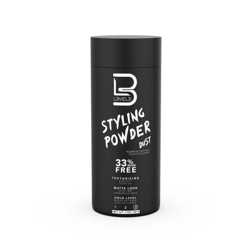 L3VEL3 Styling Powder Dust – Volumizing Matte Texture Hair Powder