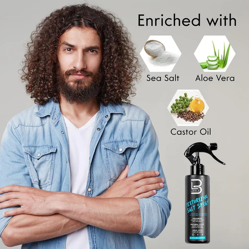 L3VEL3 Texturizing Sea Salt Spray – Beach Wave & Volume Hair Spray