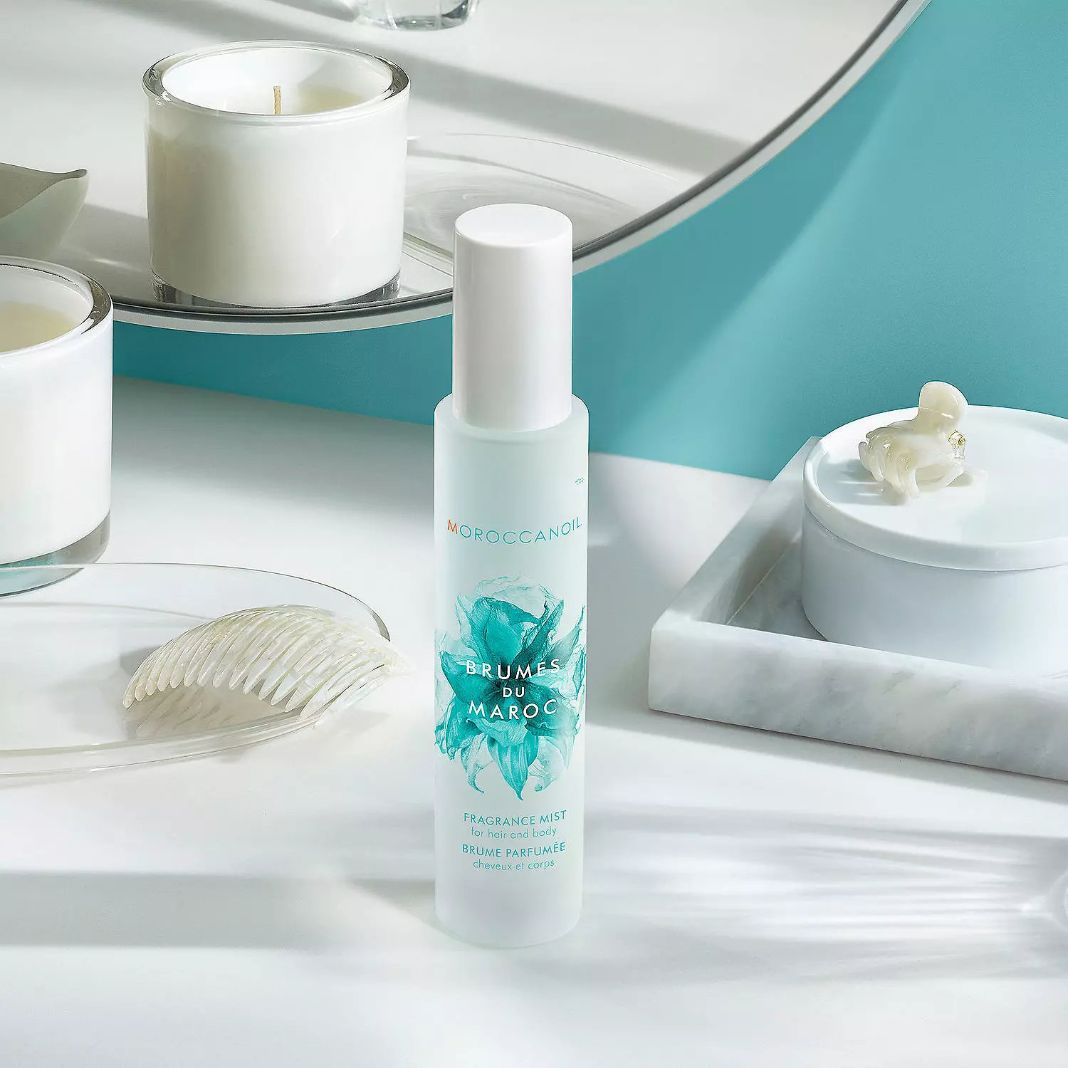 Moroccanoil Fragrance Originale Hair & Body Fragrance Mist – Spicy Amber, Sweet Florals & Magnolia (3.4 fl oz)