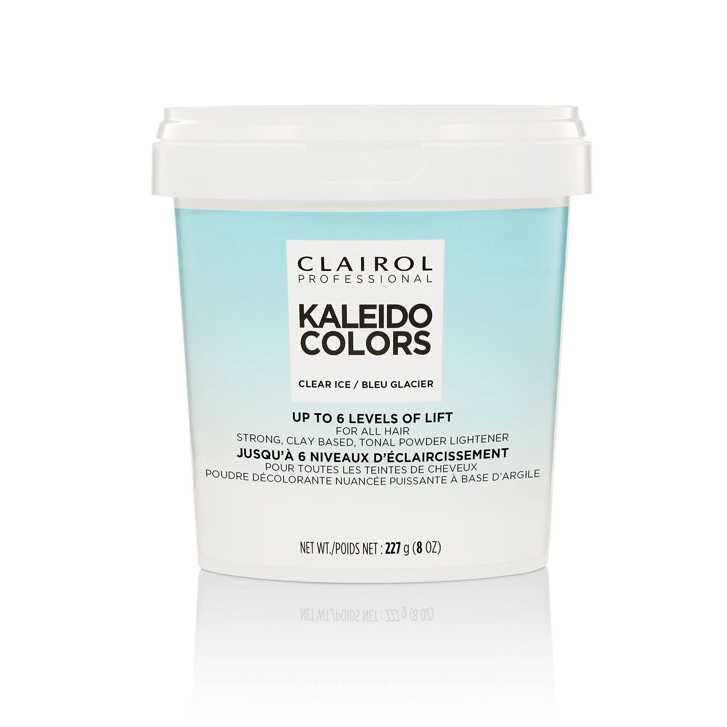 Clairol Professional Kaleidocolors Clear Ice Clay-Based Powder Lightener – Balayage & Highlight Hair Lightener 8 oz