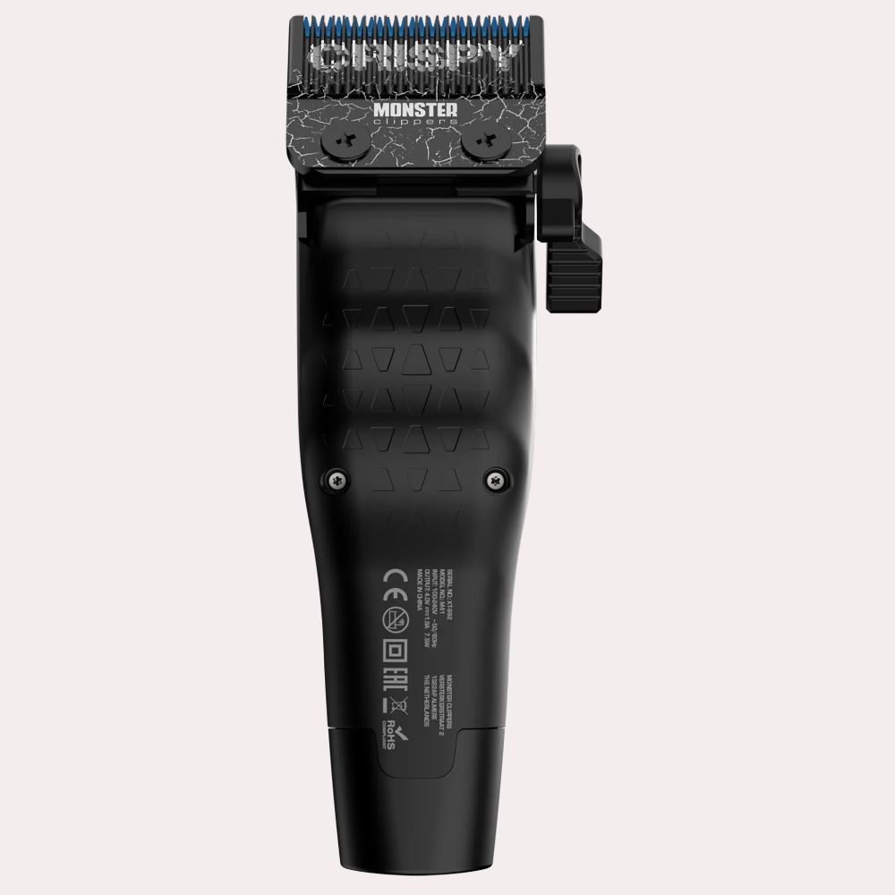 Black Monster M43 Avenger Professional Cordless Clipper with 6,800 RPM Motor & Zero-Gap Blade