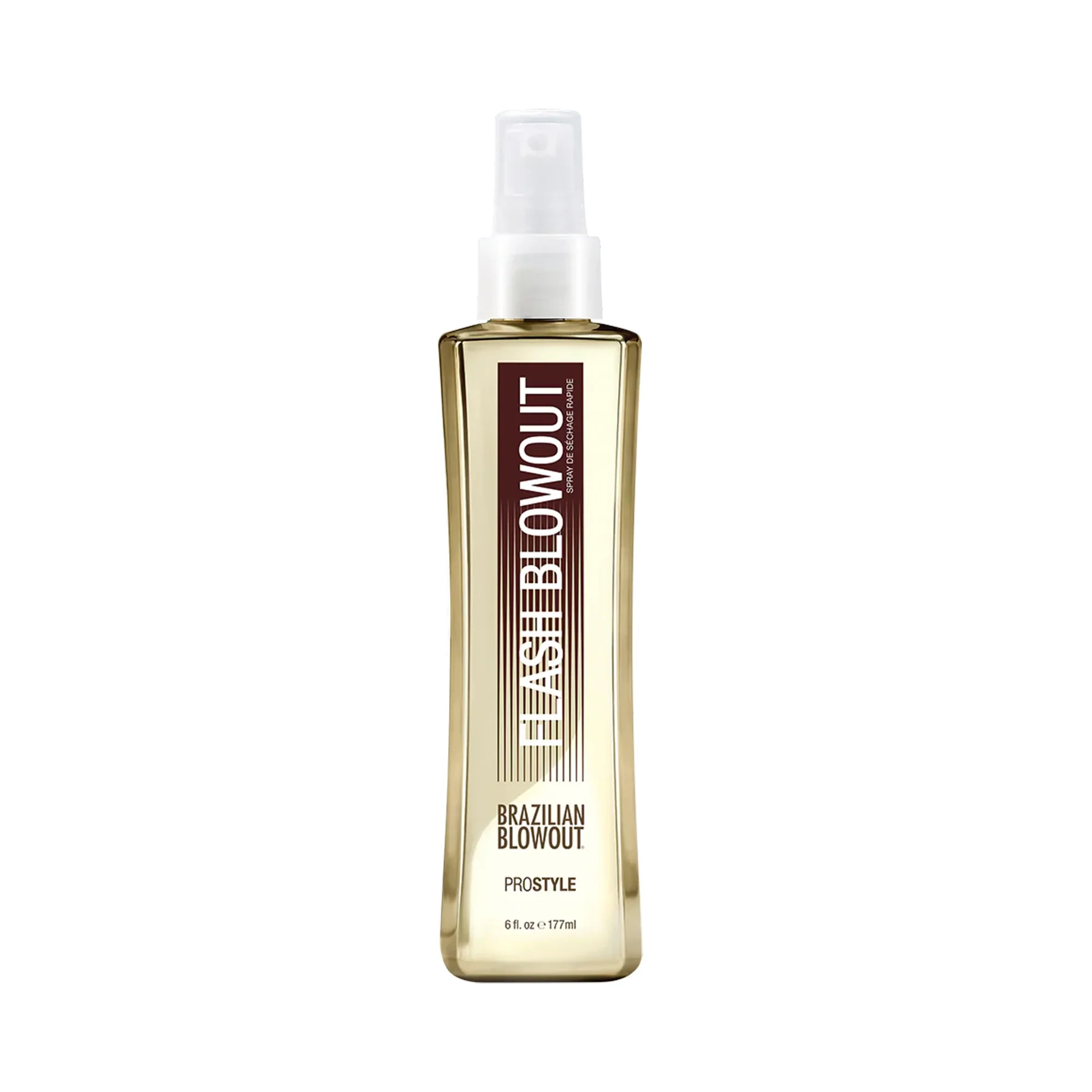 Brazilian Blowout Flash Blowout Heat Protectant Spray for Faster, Smoother Blowouts – 6 oz