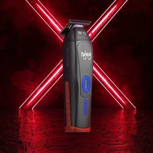 StyleCraft 360 Jeezy Cordless Trimmer SC423B – IN3 Vector Motor, Zero-Gap Gold Titanium Blade
