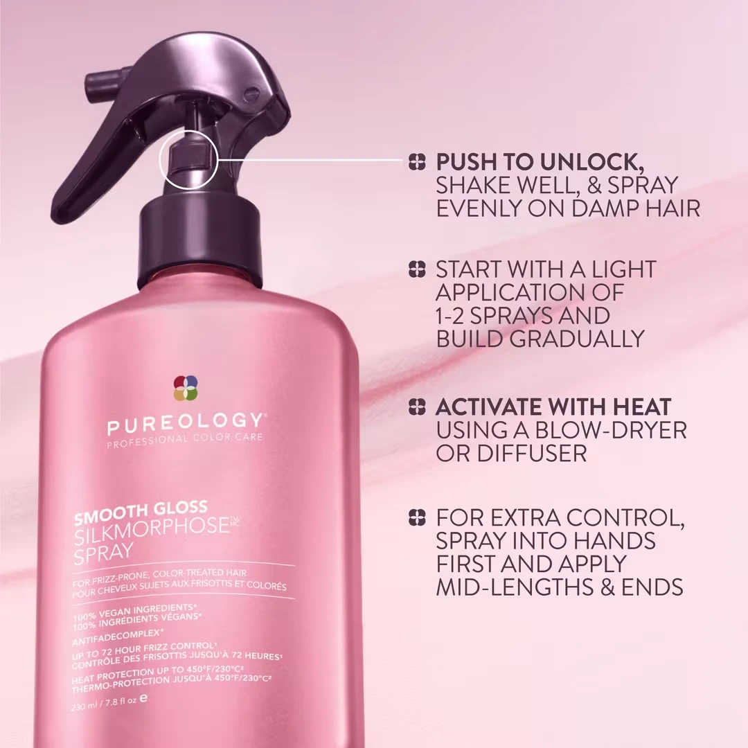 Pureology Smooth Gloss Frizz Control & Heat Protection 3-Piece Holiday Kit