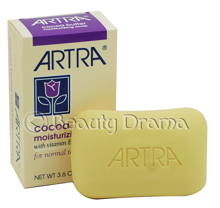 Artra Cocoa Butter Moisturizing Soap For Normal to Dry Skin 3.6 oz