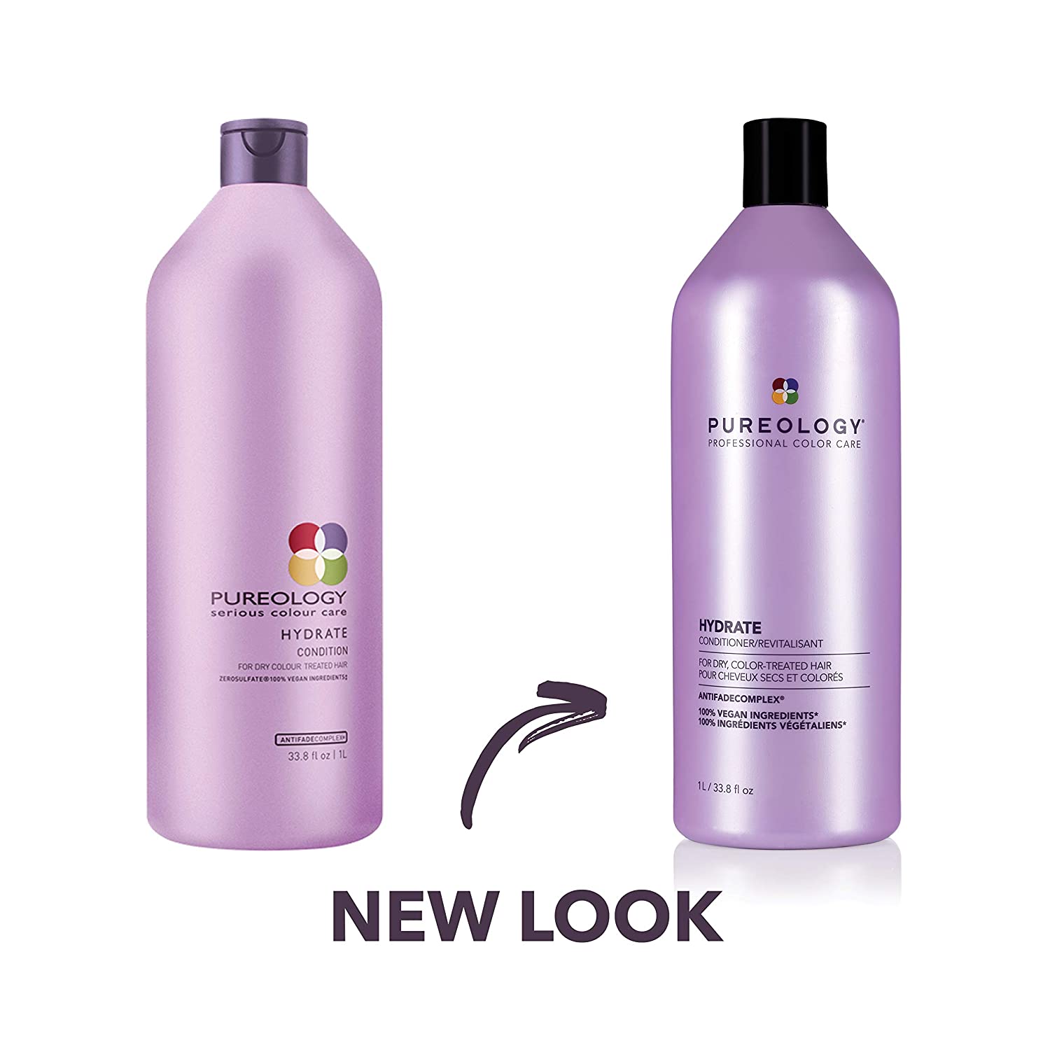 Pureology HYDRATE Conditioner for Dry Color Treated Hair 1L