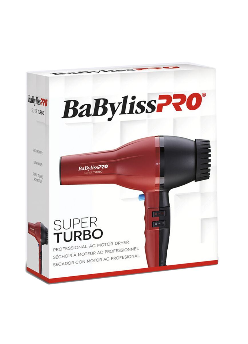 BaByliss PRO SuperTurbo 2000 Watts Hair Blow Dryer AC Motor