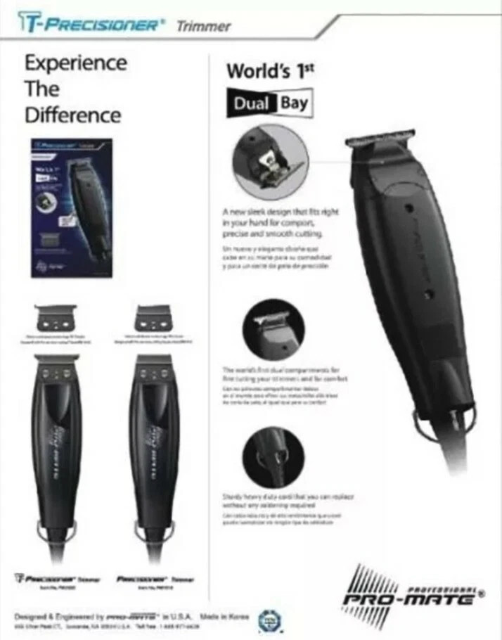Pro-Mate Professional T-Precision Trimmer 7000