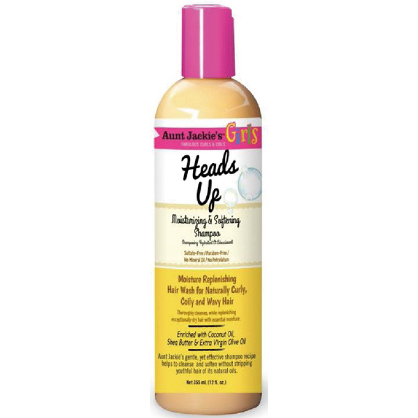 Aunt Jackie's Girls Heads Up Moisturizing & Softening Shampoo 12 oz
