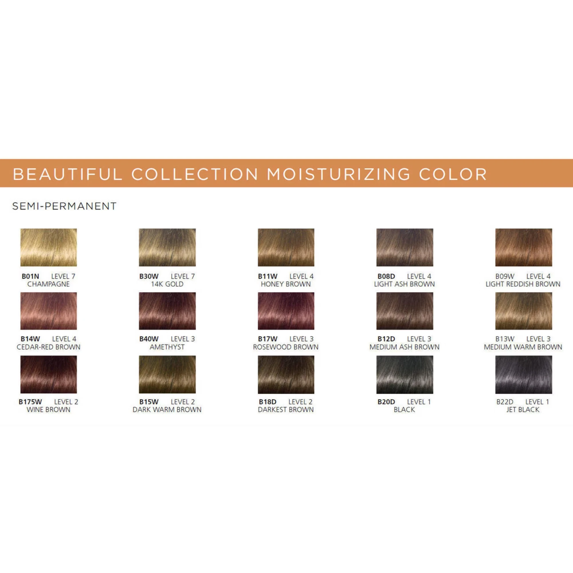 Clairol Beautiful Collection Semi-Permanent Hair Color 3 oz