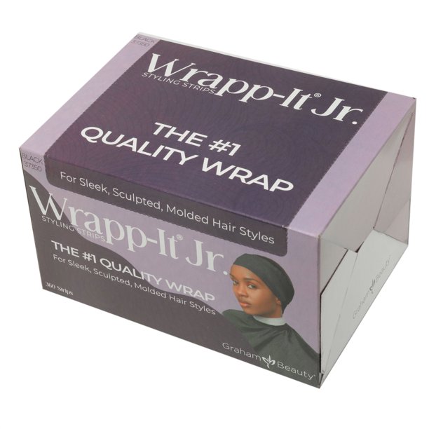 GRAHAM Wrap-It Jr. Styling Strips (Black)