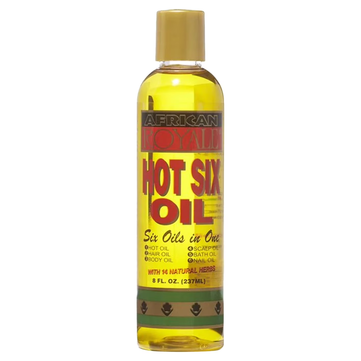 African Royale Hot Six Oil 8 oz