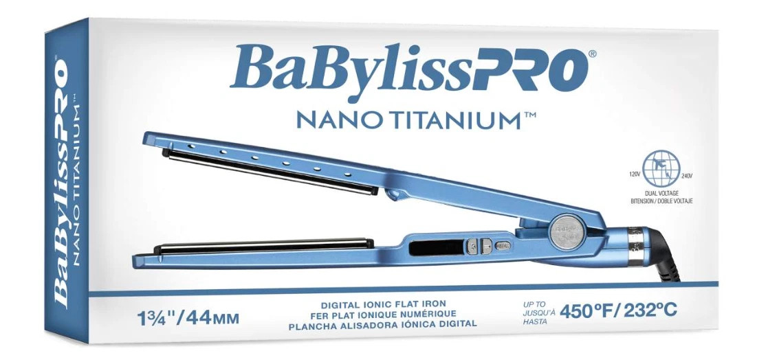 BaByliss PRO Nano Titanium 1 3/4" Straightening Iron BABNT2094T