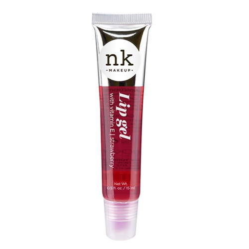 Nicka K Lip Gel With Vitamin E Clear Bubble Gum Strawbery Cherry