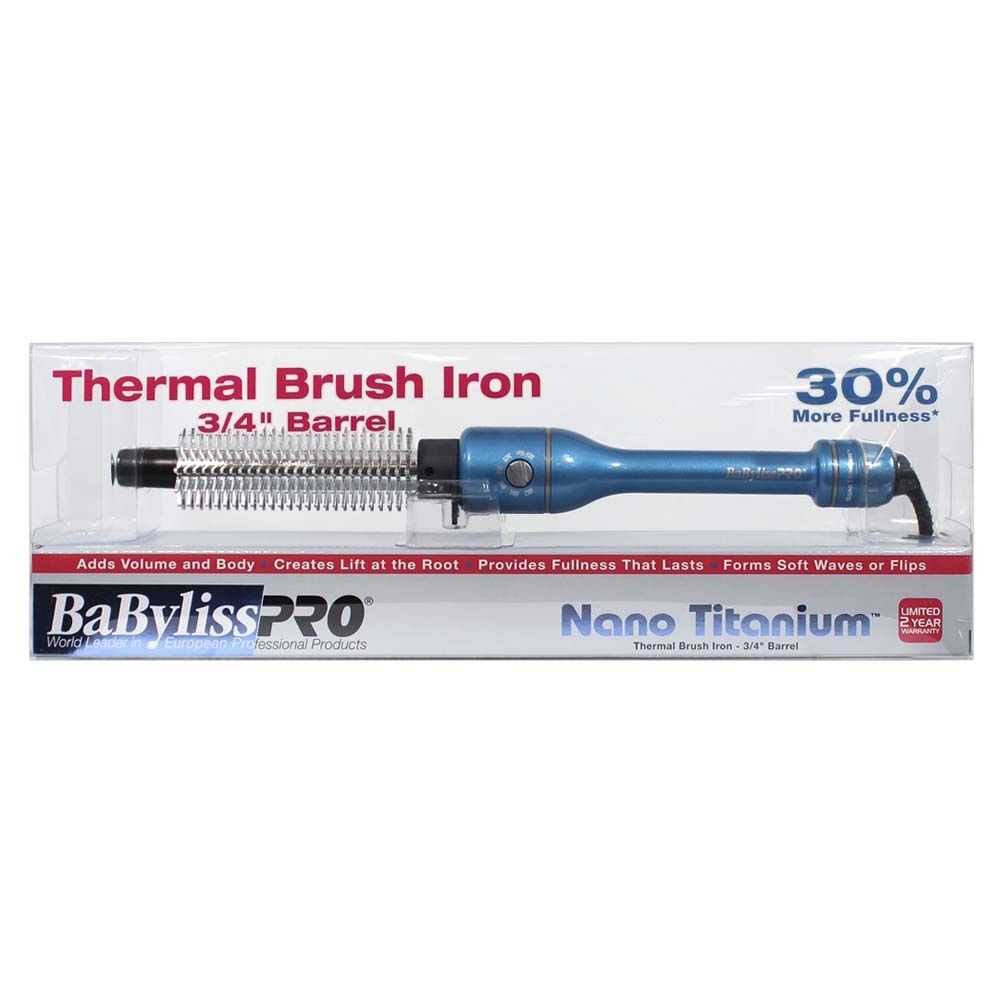 BaByliss PRO Nano Titanium 1" Thermal Brush Iron BABNT100HC
