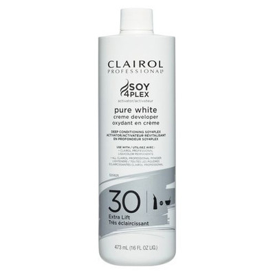 Clairol Pure White Creme Developer 30 Extra Lift, 16 oz