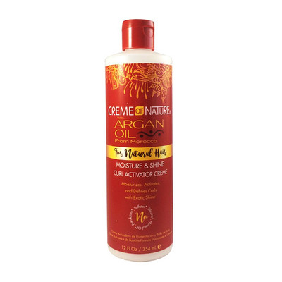 Creme Of Nature Argan Moisture Shine Curl Activator Creme