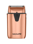 BaByliss Pro UV Disinfecting Metal Double Foil Shaver Matte Rose Gold FXLFS2RG