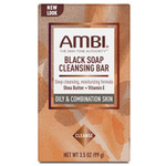 AMBI Skincare Black Soap with Shea Butter plus Vitamin E 3.5 oz. 