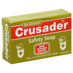 Crusader Cleansing Safety Soap Black 2.85 oz