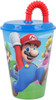 Super Mario Large Tumbler with Lid and Bendy Straw (430ml) 15fl oz