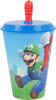 Super Mario Large Tumbler with Lid and Bendy Straw (430ml) 15fl oz