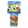 Super Wings 3D Drinking Cup with Lid and Permanent Bendy Straw