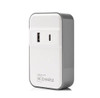 Techlink Two Port USB-C and USB-A Wall Charger White