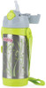 Nuby ID10264 Insulated Stainless Steel Cup with Straw 360 ml Green