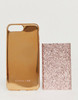 Skinny Dip Rose Gold iPhone 6S, 7 and 8 Cover with 4000mAh Glitter Powerbank