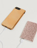 Skinny Dip Rose Gold iPhone 6S, 7 and 8 Cover with 4000mAh Glitter Powerbank