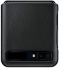 Samsung Original Leather Cover Galaxy Z Flip - Black EF-VF700LBEG