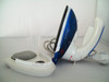 Portable Combo Steam Iron and Travel Brush with 2 Pin Euro Plug