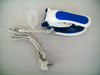 Portable Combo Steam Iron and Travel Brush with 2 Pin Euro Plug