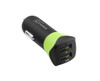 Techlink Recharge Dual Port in Car Charger with 2.4A and 1A + Micro USB Cable
