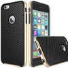 iVapo Protective Case for iPhone 6S Plus (5.5" Screen) Carbon Style Black
