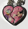 Mickey Mouse Clubhouse Minnie and Daisy Duck Love Pendants