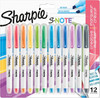 Sharpie S.Note 12 Pack of Creative Marker Pens Assorted Pastel Colours