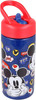 Mickey Mouse Drinks Bottle with Flip Up Dispenser Blue